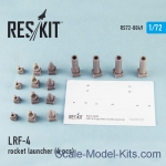 RS72-0049 Rocket Launcher LRF-4, 4 pcs