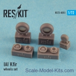RS72-0051 Wheels set for IAI Kfir