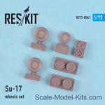 Detailing set: Wheels set for Su-17, Reskit, Scale 1:72