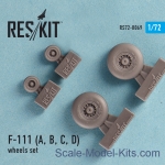 RS72-0069 Wheels set for F-111 (A, B, C, D)