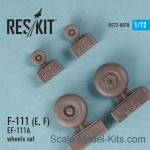 RS72-0070 Wheels set for F-111 (E, F) / EF-111A