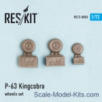 RS72-0083 Wheels set for P-63 