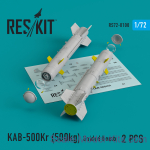 RS72-0100 KAB-500Kr (500kg) Guided bomb (2 pcs)