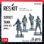 RSF48-0004 Soviet tank crew set (WW2)