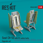 RSU48-0009 Upgrade Set for CH-53 Seat with PE Safety Belts