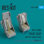 RSU72-0005 Upgrade Set for MI-24 HIND Pilot Seat With PE Safety Belts