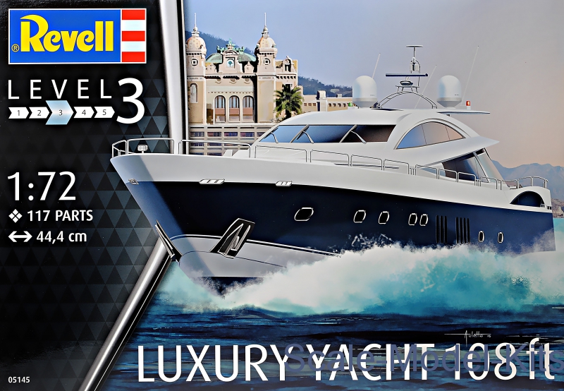 yacht model kit revell