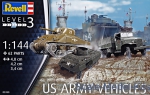RV03350 US Army vehicles, WWII (6 models in box)