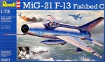 Fighters: MiG-21 F.13, Revell, Scale 1:72