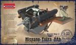 RN625 Hispano Suiza 8Ab, engine