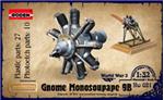 Detailing set: Gnome Monosoupape 9B, engine, Roden, Scale 1:32
