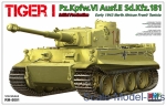 Tank: Tiger I Initial Production Early 1943 North Africa/Tunisia, Rye Field Model, Scale 1:35