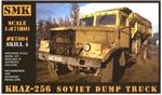 Civil trucks: KrAZ-256 Soviet dump truck, SMK, Scale 1:87