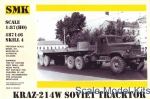 SMK87146 Kraz-214W Soviet truck