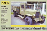 Army Car / Truck: ZIS-5V Soviet WWII cargo truck (1944 late production type), SMK, Scale 1:87