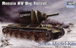 Tank: Russian KV "Big Turret", Trumpeter, Scale 1:35