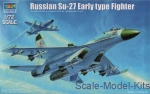 Fighters: Su-27 (early type), Trumpeter, Scale 1:72