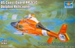 TR05107 US Coast Guard HH-65C Dolphin Helicopter