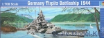 Warships: Germany Tirpitz Battleship 1944, Trumpeter, Scale 1:700