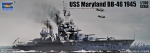 TR05770 USS Maryland BB-46 1945