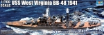 TR05771 USS West Virginia BB-48 1941