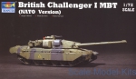 Tank: British Challenger I MBT (NATO Version), Trumpeter, Scale 1:72