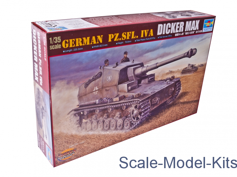 10.5 cm K gepanzerte Selbstfahrlafette Dicker Max - Tank