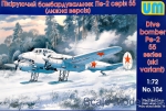 UM104 Pe-2 Soviet dive bomber (serie 55), ski variant