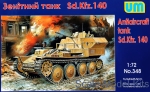 UM348 Sd.140 WWII German antiaircraft tank