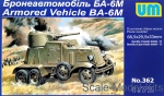 UM362 Ba-6M Soviet armored vehicle