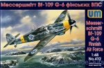 UM432 Messerschmitt Bf-109G-6, Air Force Finland