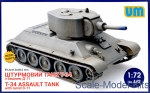 UM442 T-34 Assault tank with turret D-11