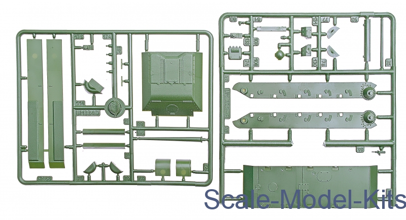 1/72 Scale Plastic Model Kit UniModel 392 Self-Propelled Gun SU-122 III WWII 