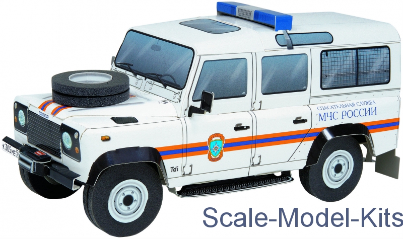 land rover defender scale model