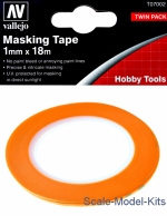 VLJ-T07002 Precision Masking Tape 1 mm x 18 m, 2 pcs