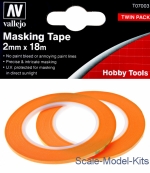 VLJ-T07003 Precision Masking Tape 2 mm x 18 m, 2 pcs