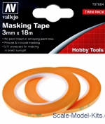 VLJ-T07004 Precision Masking Tape 3 mm x 18 m, 2 pcs