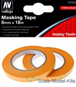 VLJ-T07005 Precision Masking Tape 6 mm x 18 m, 2 pcs