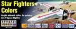 VLJ71612 Model Air Set Star Fighters Colors, 8 pcs