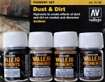 VLJ73190 Pigments set - Dust & Dirt, 4 pcs