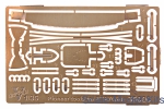 Photo-etched parts: Pioneer tools for BTR70/80, Vmodels, Scale 1:35