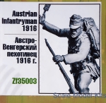 ZEB-F35003 Austro-Hungarian infantryman, February 1916