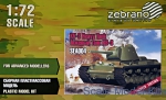 ZEB-SEA004 KV-3 Soviet heavy tank, plasic/resin