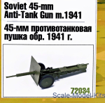 ZEB-Z72034 Soviet 45mm anti-tank gun m.1941
