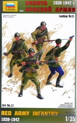ZVE3501 Red Army infantry, set 1