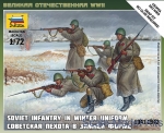 ZVE6197 Soviet infantry in winter uniform 1941-1942