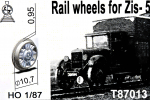 ZZ-T87013 Set for ZiS-5 (Rail wheels)
