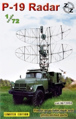 ZZ72004 P-19 Soviet radar vehicle resin/pe
