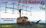 ZZ72005 P-12 Soviet radar vehicle, plastic/resin/pe