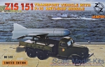 ZZ87019 ZiS-151 vehicle with P-15 anti-ship missile